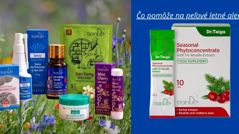Prírodné produkty na peľovú alergiu – komplexná podpora od Tiande