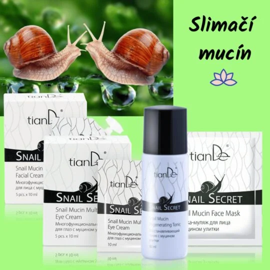 Vyskúšajte silu slimačieho mucínu