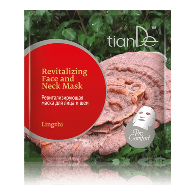 Revitalizujúca maska na tvár a krk Ling Zhi