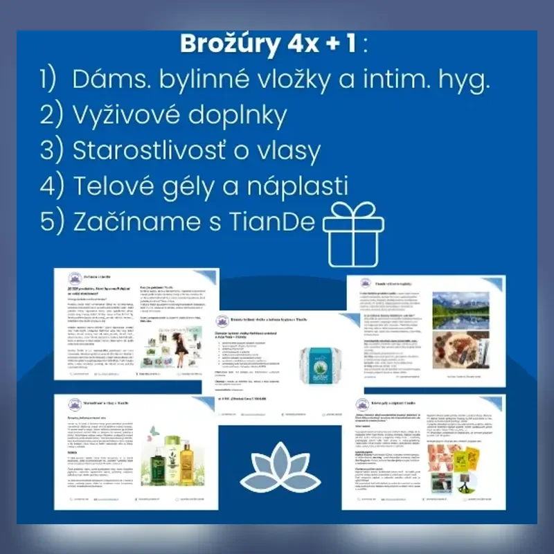 Brožúty 4x + 1 etiande